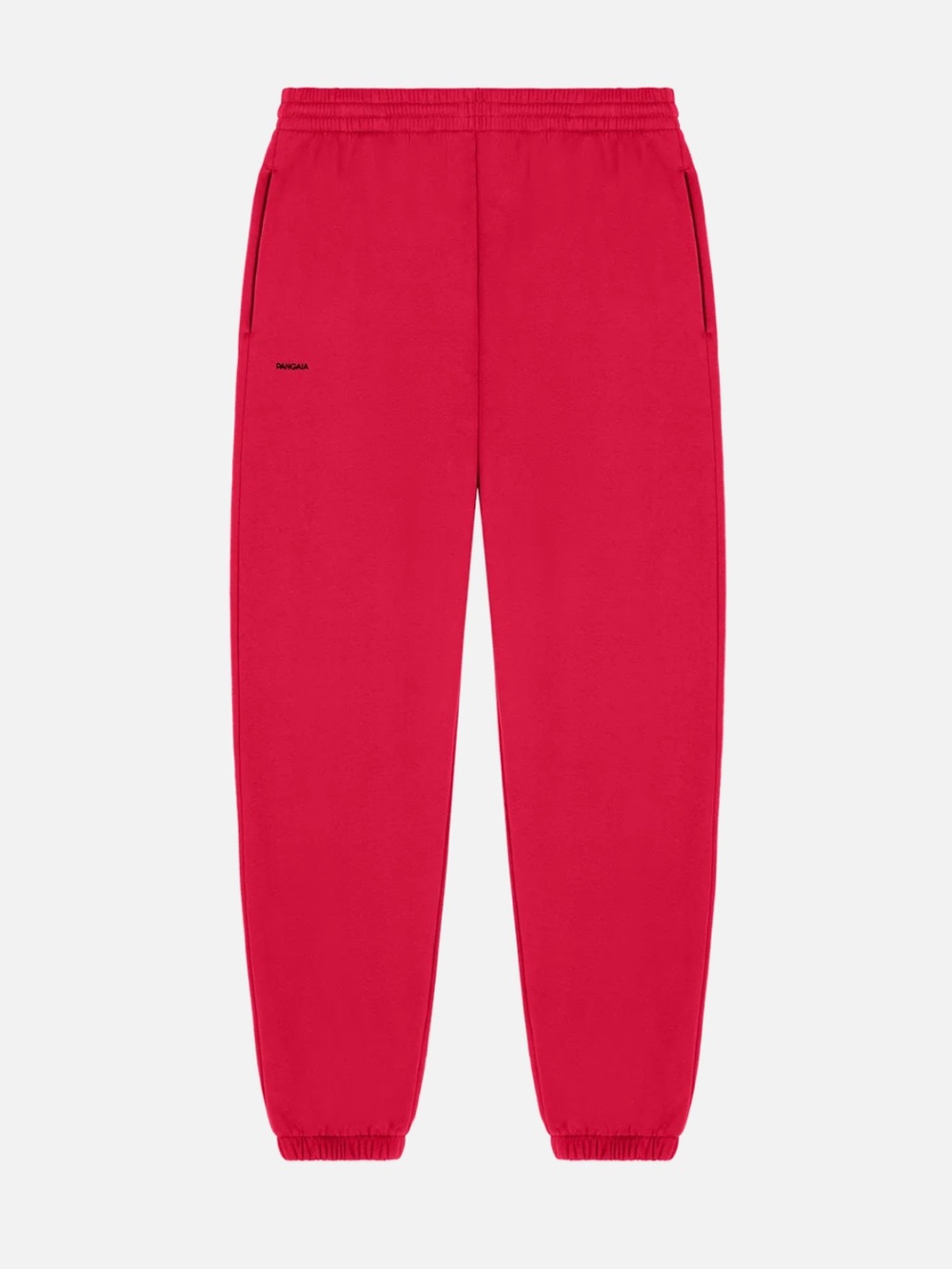 PANGAIA WOMENS 365 MIDWEIGHT TRACK PANTS - GOJI RED